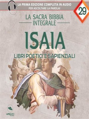 cover image of La sacra Bibbia integrale. Libro di Isaia